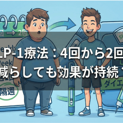 GLP-1ダイエット 注射回数 減らす 費用